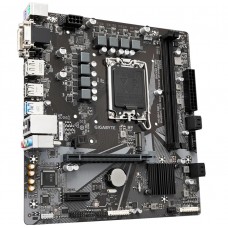 MB LGA1700 GIGABYTE H610M S2H,2xDDR5,12xUSB,4xSATAIII,mATX,M.2,PCIe16x, PCIe1x, HDMI,VGA,DVI,DP ( DDR5) 