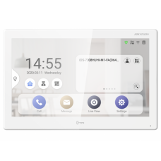 IP монитор видеодомофона HIKVISION DS-KH9510-WTE1 10,1" Touch-Screen,Android,PoE,WiFi,WHITE