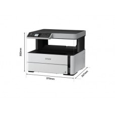 МФУ Epson M2170 (Printer-copier-scaner, A4, 39ppm Black, 1200х2400 dpi, 1200×2400 scaner, LCD 3.7cm, 64-256g/m2, Duplex, USB, LAN, WiFi) Ресурс стартового набора - T