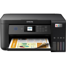 МФУ струйное Epson L4260 (Printer-copier-scaner, A4, СНПЧ, 4color, 33/15ppm (Black/Color), 69sec/photo, 5760x1440dpi, 1200x2400 scaner, Wi-Fi, USB)