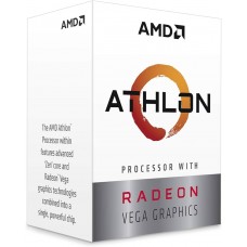 CPU AMD Athlon 3000G (3.50Ghz), AM4, 2Core, 3GPU, 4MB L3, Radeon Vega 3 Graphics, Box