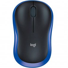 Беспроводная мышь Logitech M185, optical 1000dpi, 3btn, BLUE, USB [910-002239]