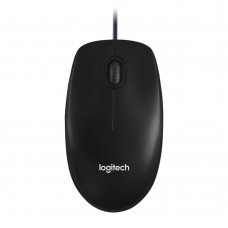 Мышь Logitech M100 Black оптическая, 1000dpi, USB, 1.8 [910-006652]