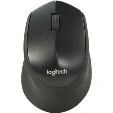 Беcпроводная мышь Logitech M330s Оптическая, 1000dpi, 3 кнопки, BLACK / GLOSSY