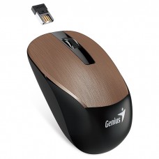 Беспроводная мышь Genius NX-7015, оптическая, USB, 1600 dpi, Chocolate, G5