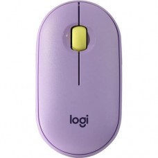 Беспроводная мышь Logitech Pebble M350, 1000dpi, 3btn, 2.4GHZ/Bluetooth, розовый [910-005717]