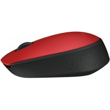 Беспроводная мышь Logitech M171, optical 1000dpi, 3btn, Red, USB [910-004641]