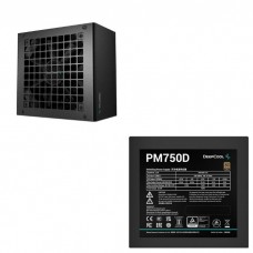  Power Unit DEEPCOOL PF750D 750W 80 PLUS certified 200-240V, ATX12V 2.3 & SSI EPS 12V Black flat ( Power Connector 24 (20+4)Pin x1X1, EPS 12V Connector 8 (4+4)Pin x1X1, PCI-E (6+2)Pin x2X1, SATA x3 + 4Pin Peripheral x1X2) 