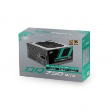 Power Unit DEEPCOOL DQ750-M-V2L 750W 80 PLUS GOLD certified 100-240V, ATX12V 2.3 & SSI EPS 12V ( Power Connector (20+4)Pin x 1X1, CPU(4+4)Pin x 1X1, PCI-E(6+2)Pin x 2X1, SATA x 4X1, 4Pin Peripheral x 2+SATA x 2X2) 