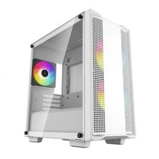 DEEPCOOL MATX CC360 WH ARGB WHITE w, o PSU USB3.02 Front + 3120mm ARGB FANS