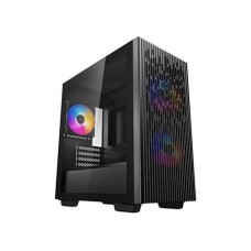 DEEPCOOL MATX MATREXX 40 3FS w, o PSU 1*USB 3.0 Mesh design front panel + 3x120mm tri-color LED fans 