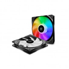 Cooler for PSU, CASE DEEPCOOL CF120 A-RGB LED 120x120x25mm Hydro Bearing 500-1500rpm 