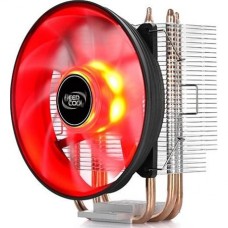 CPU cooler DEEPCOOL GAMMAXX-300 RED LGA115*, 1200, AMD 120x25mm,900-1600rpm,3HP (для LGA1700 требуется крепление DEEPCOOL EM109 (при покупке кулера получите бесплатно)) 