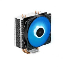 CPU cooler DEEPCOOL GAMMAXX-400 V2 BLUE LGA LGA1700, 1200, 115*, AMD BLUE LED 120x25mm,900-1500rpm,4HP 