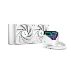 DEEPCOOL LT520 WH WHITE ARGB120*2 FAN LGA20xx, 1700, 1150, 1155, AM4, AM3+, AM3, AM2+, AM2 , FM2+, FM2, FM1 