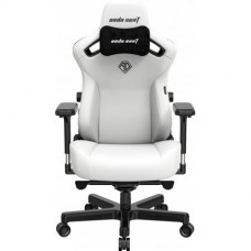 Gaming Chair AD12YDC-XL-01-W-PV/C AndaSeat Kaiser 3 XL WHITE 4D Armrest 65mm wheels PVC Leather