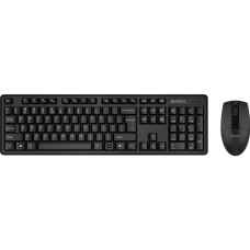 A4TECH 3330N (GK-3+G3-330N) V-TRACK WIRELESS KEYBOARD+MOUSE SET USB BLACK US+RUSSIAN