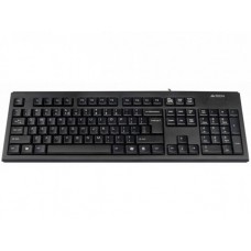 A4TECH  KR-83(K) COMFORT USB ROUND EDGE KEYBOARD BLACK US+KG/RUS