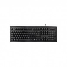 A4TECH  KR-85 COMFORT USB ROUND EDGE KEYBOARD BLACK US+RUSSIAN