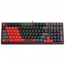 A4TECH BLOODY S98 SPORTS BLOODY RED GAMING MECHANICAL BLMS RED SWITCH RGB KEYBOARD USB US+RUS