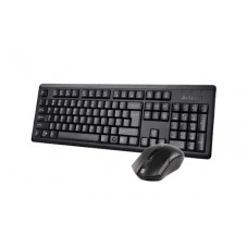 A4TECH 4200N (GK-92+G3-220N) V-TRACK WIRELESS KEYBOARD+MOUSE SET USB BLACK US+RUSSIAN