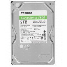 Жесткий диск HDD 2TB, Toshiba 5400rpm 128Mb 3.5" Surveillance S300 [HDWT720UZSVA]