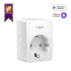 Умная мини Wi-Fi розетка TP-Link Tapo P100(1-pack), IEEE 802.11b, g, n, 2,4 ГГц 