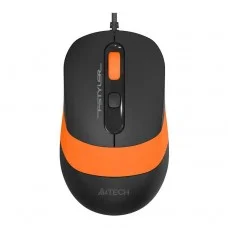Мышь A4Tech Fstyler FM10, оптическая 1600dpi, USB, длина кабеля 1,5 метра, размер: 108х64х35мм., оранжевый