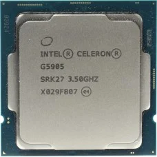 CPU LGA1200 Intel Celeron Dual Core G5905 3.5Ghz,4MB Cache,Comet Lake