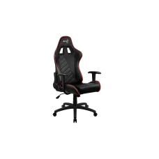 Gaming Chair AEROCOOL AC110 AIR BLACK&RED 2D Armrest 65mm wheels PVC Leather