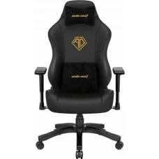 Gaming Chair AD18Y-06-GV-B-PVC AndaSeat Gravity BLACK 4D Armrest 60mm wheels PVC Leather