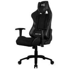 Gaming Chair AEROCOOL AC120 AIR BLACK 2D Armrest 65mm wheels PVC Leather