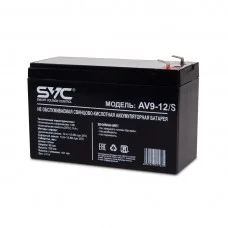 Батарея SVC 12В х 9Ач (AV 9-12), Черный